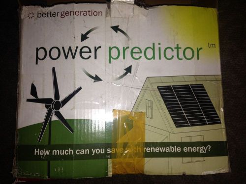 Power Predictor by Better Generation
