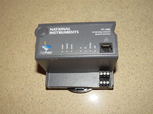 ^^  National Instruments FP-1600 10/100 MBPS ETHERNET NETWORK INTERFACE