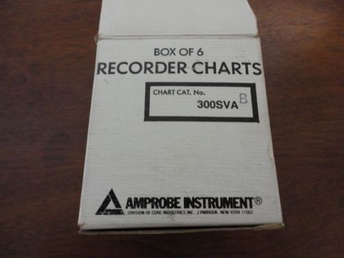 amprobe instrument box of 6 new recorder charts 300SVA