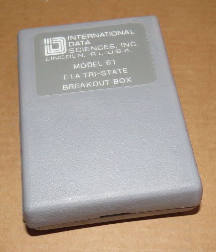 IDC MODEL 61 EIA TRI-STATE BREAKOUT BOX