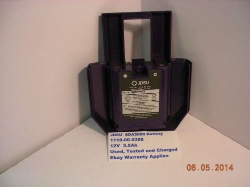 Jdsu/acterna battery for sda-5000, used, charged and tested for re-use for sale