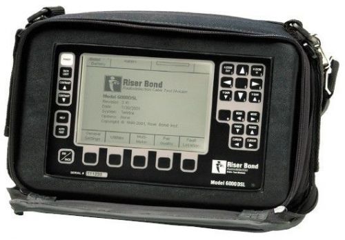Riser bond 3200 metallic time domain reflectometer cable fault locator for sale