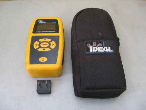 Ideal 61-830 15-265V Voltage Performance Monitor w/ Case Used Free Shipping