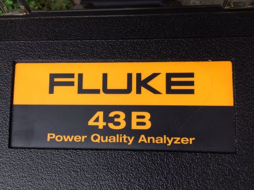 Fluke 43B test instrument power analyzer
