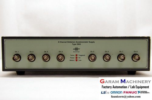 [bruel&amp;kjaer] type 5963 8 channel deltatron accelerometer supply ems/ups ship for sale