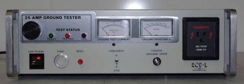 Rod-l 25 amp ground tester m25 ++ nice ++ for sale