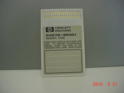 HP 04278-89001 Memory Card for HP/Agilent 4284A, 4285A