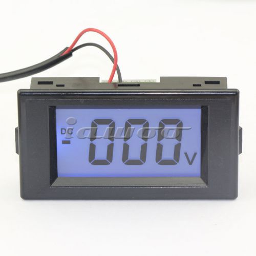DC LCD Voltage Panel Meter DC 0-500V LCD Voltage Panel Meter Power Monitor