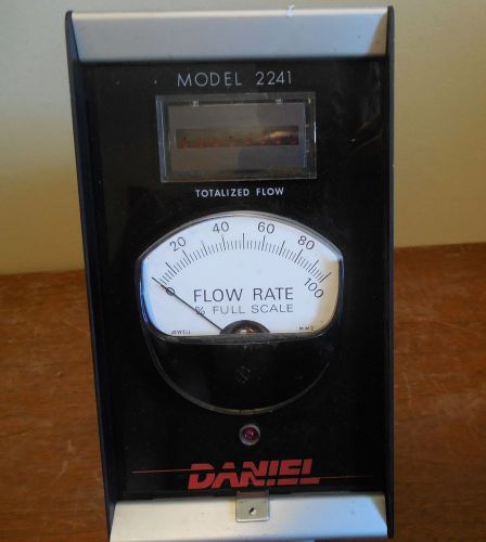 Looks NEW Daniel Model 2241 Totalized Flow Rate Meter - Save $$ here!