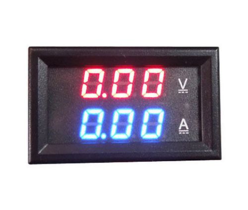 1pcs new dc dc4.5 ~ 30v  led  dual display digital volt mini panel meter for sale