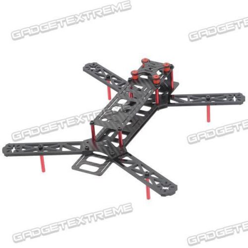 QAV250 4 Axis 320mm Carbon Fiber FPV Quadcopter Frame Kit CCD Camera e