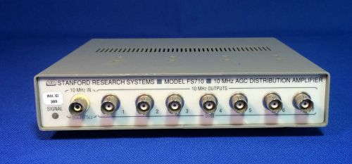 Stanford research systems fs710 10mhz agc distribution amplifier, tested for sale