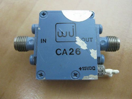 WJ Microwave RF Power Amplifier 1-2 GHz 16dBm  CA26