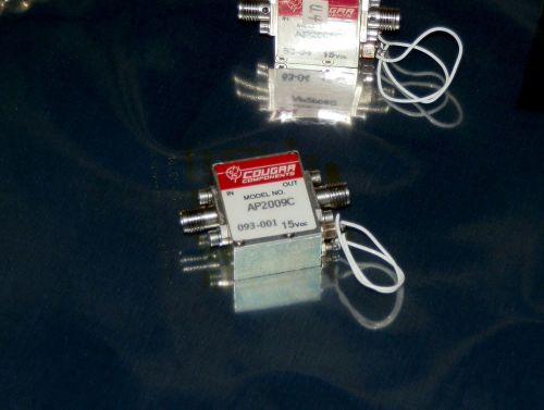 Teledyne Cougar Components AP2009C Cascadable Amplifier10-2000MHz 28dBm  (E2BxB)