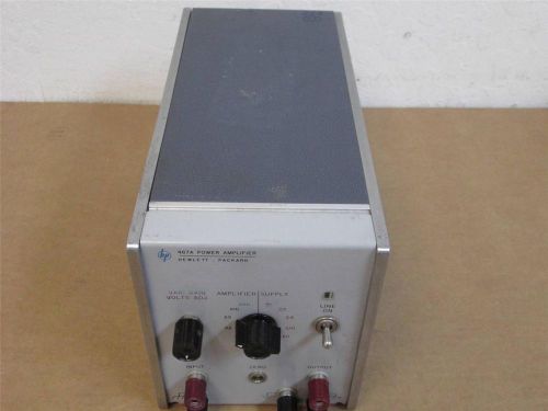 Hewlett packard hp 467a  power amplifier 115/230v; 0.8a for sale