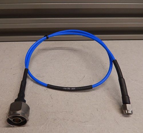 TELEDYNE STORM TRUE BLUE N - SMA CABLE ASSEMBLY 90-120-024 24&#034;  1215