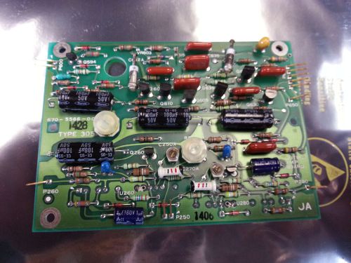Sony/Tektronix Type 305 DMM Oscilloscope  Output Amp Board