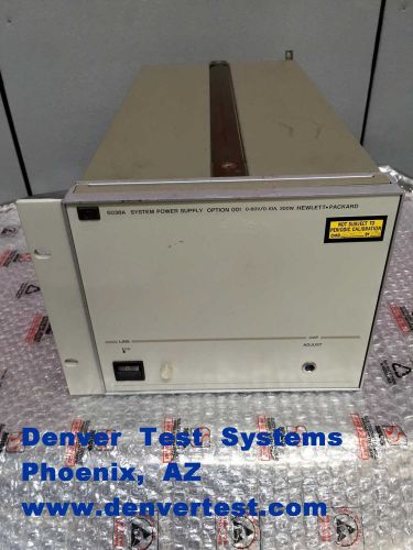 HP3065 c System Power Supply, Option 001, 0-60V/0-10A, 200W, HP-IB