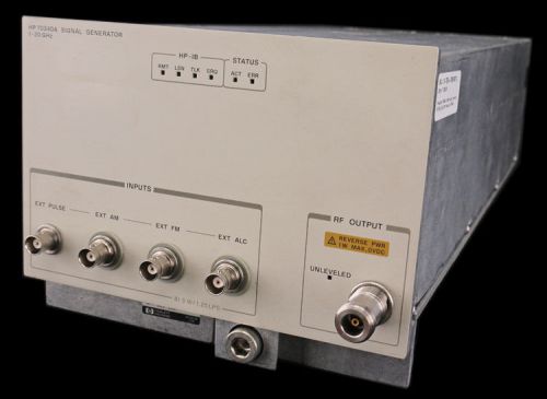 HP Agilent 70340A 1-20GHz Signal Generator OPTION 1E1 1E8 MMS Module for 70001A