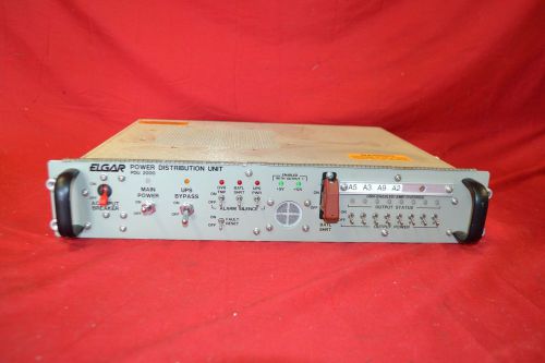 Elgar/ Ametek PDU-2000 2kVA Power Distribution Unit PN: 5152390-01    W