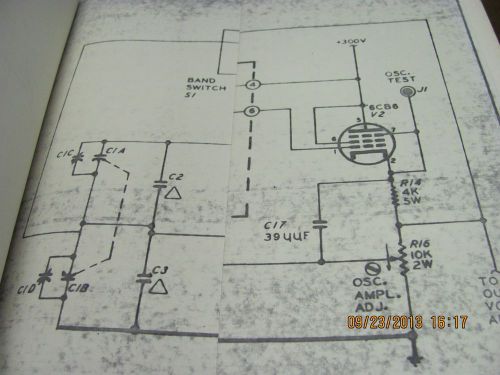 CALIFORNIA INSTRUMENTS MANUAL - AC Power Source - Instruction w/schematics 18335