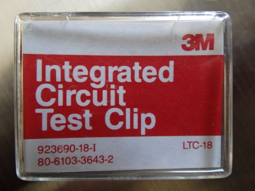 3m integrated circuit test clip - headless 18 pin, ltc-18 - part # 923690-18-1 for sale