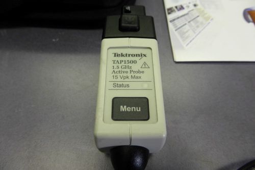 Tektronix TAP1500 1.5 GHz Active Probe and soft case.