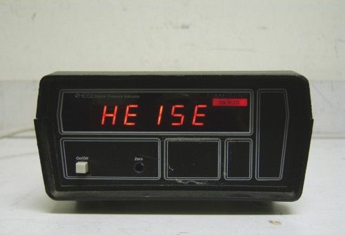 Heise 901A digital pressure indicator, NIST-calibrated