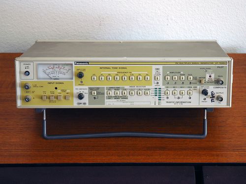 Panasonic VP-7635A FM Multiplex Signal Generator in working condition - stereo