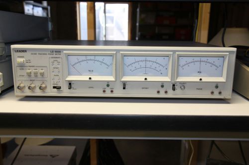 Leader LE9056 Tracking Phase Meter For MiniDisc MD &amp; CD Player Servicing *RARE*