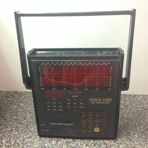Gold Line DSP-30 Real Time Analyzer- Pink Noise- Digital Processing (Main Unit)