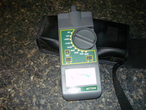 Extech 407703a, sound level meter for sale