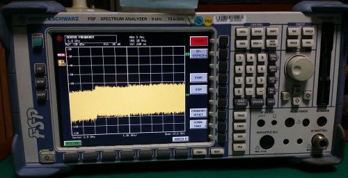 R&amp;S FSP-13 RF Spectrum Analyzer 9KHz-13.6GHz w/Option Front End Failure