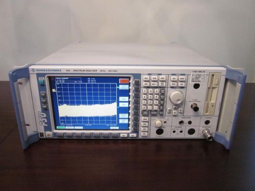 Rohde &amp; schwarz fsu26 20 hz - 26.5 ghz spectrum analyzer w/ options k5/k72/k74 for sale