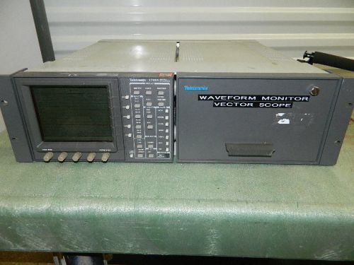 Tektronix 1740a waveform vector monitor powers up for sale