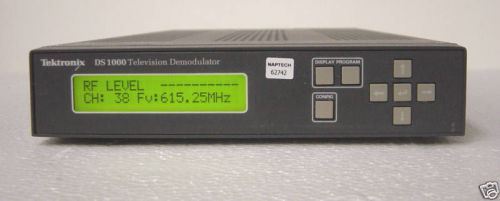 Tektronix DS1001A/DS1001G Television Demodulator