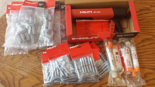 Hilti md 2500 hit-hy 20 hit-a hit-s lot for sale