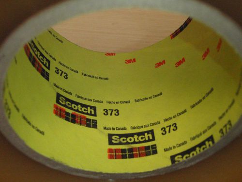 SCOTCH 373 Carton Sealing Tape, Clear, 72mm x Long  !58A!