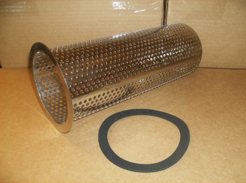 Stainless steel filter for mytee lint hog w/ gasket for sale