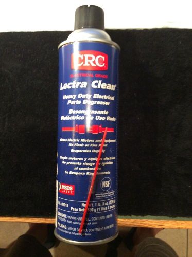 Lot of 6 CRC Lectra Clean 02018 new parts degreaser