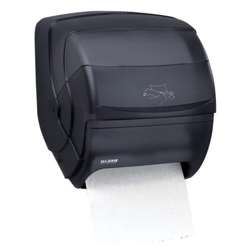 &#034;LAST ONE&#034;NEW IN BOX San Jamar T850TBK Integra Black Lever Roll Towel Dispenser