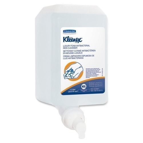Kimberly-clark luxury foam antibacterial hand soap - 6 btl/case kleenex 91554 for sale