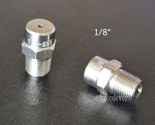 1pcs new 1/8&#034; bspt Stainless steel Cone Spray Nozzle