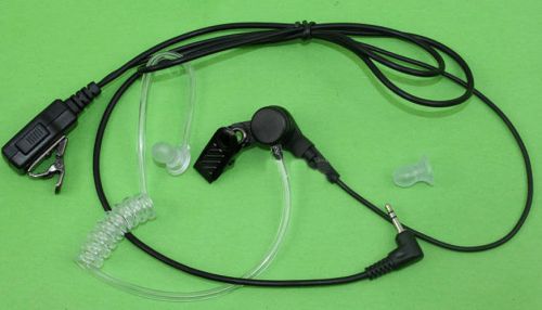 Covert tube PTT Headset/Earpiece 4 Motorola Talkabout XTR446, XTL446,PMR446 FR50