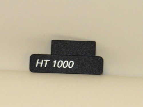 Motorola HT1000 Label / Name Plate 3305183R56
