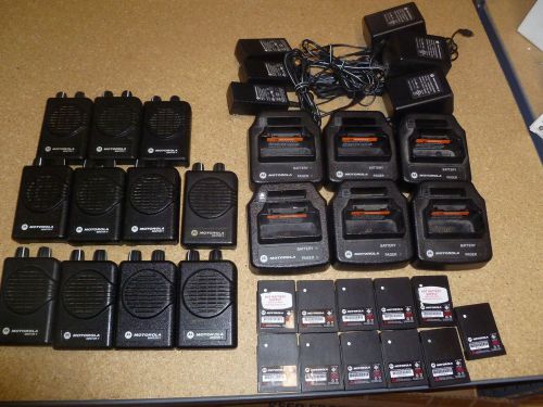 Huge Lot of 11 Motorola Minitor V 33.00-36.99 MHz Low Band Fire EMS Pagers