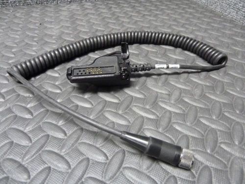 Genuine cavcom b100lm motorola portable speaker microphone cable free shipping! for sale