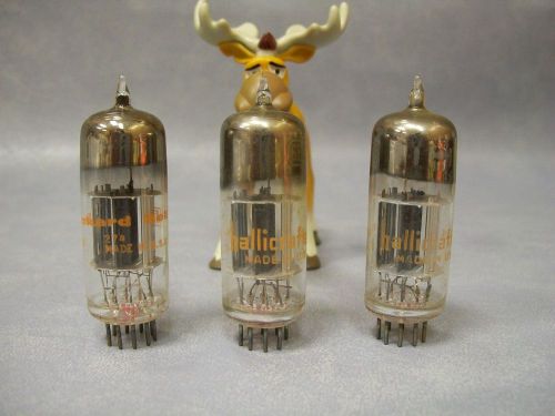 6bn8 vacuum tubes  lot of 3  hallicrafters / packard bell for sale