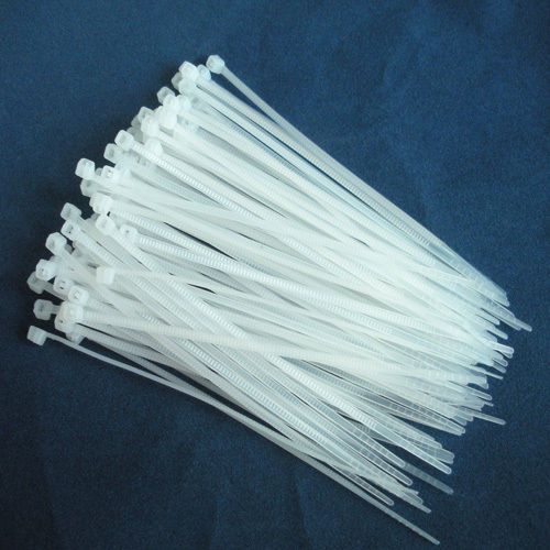 500pcs goliath industrial white  wire cable zip ties nylon tie wraps wholesale for sale