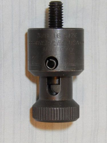 New greenlee masonry screw anchor expander 3/8&#034;-16 no 870 for sale